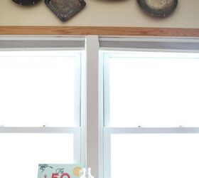 how to hang vintage trays, home decor, how to, repurposing upcycling, wall decor