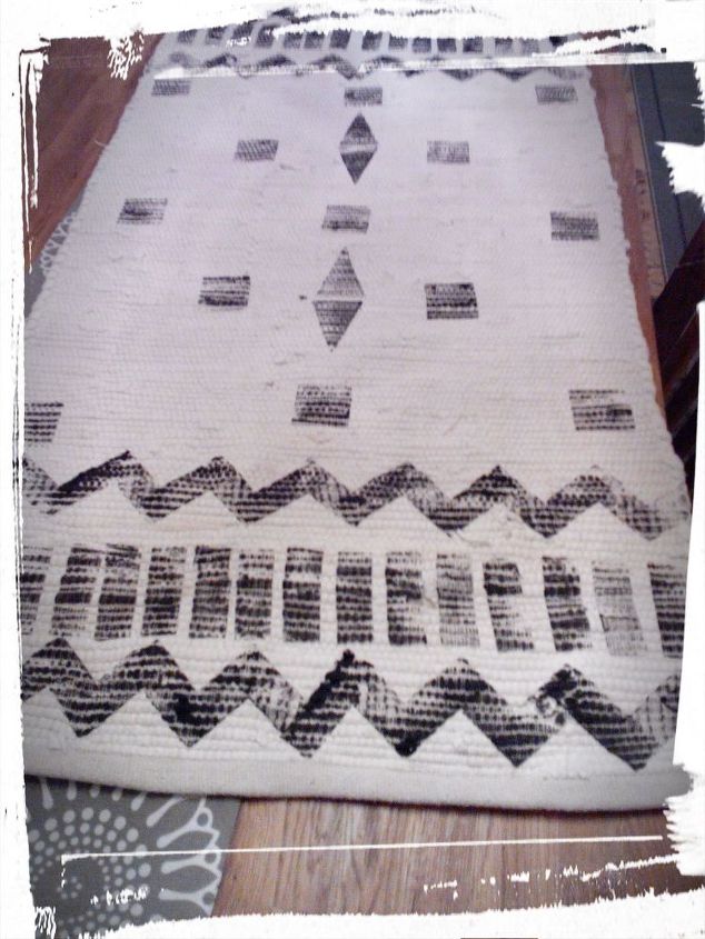 self painted rugs crafts