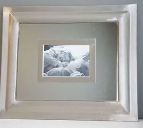 make a mirror picture frame using what you already have, crafts, wall decor