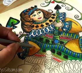 queen of spades pattern, crafts