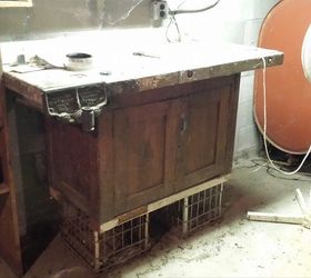 Old Workbench In The Kitchen Hometalk