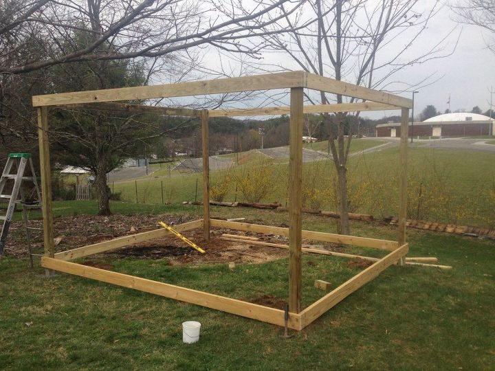 building a greenhouse from old windows, diy, gardening, outdoor living, repurposing upcycling