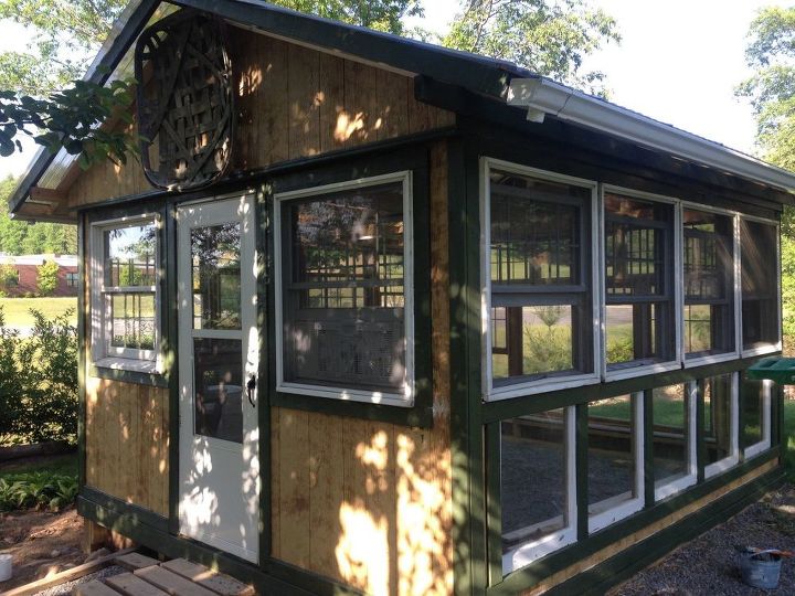 Building A Greenhouse From Old Windows Hometalk