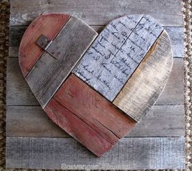 rustic pallet wood valentines heart, pallet, shabby chic, valentines day ideas, wall decor, woodworking projects