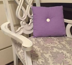chair upcycle fit for a queen, how to, painted furniture, reupholster