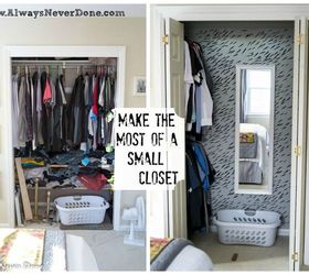 s 16 brilliant ways to squeeze much more into your closet, closet, organizing, storage ideas, Rethink your direction for more efficiency