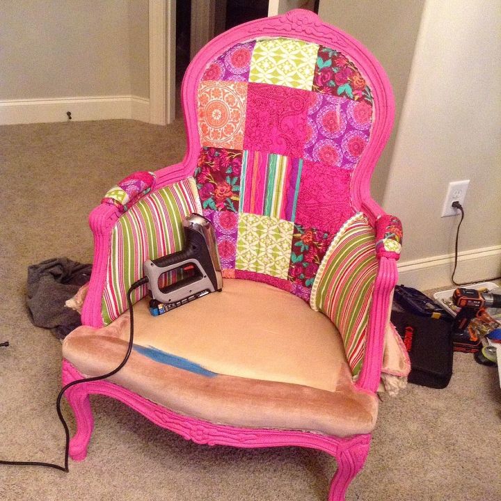 DIY Upholstery Chair.....First Time | Hometalk