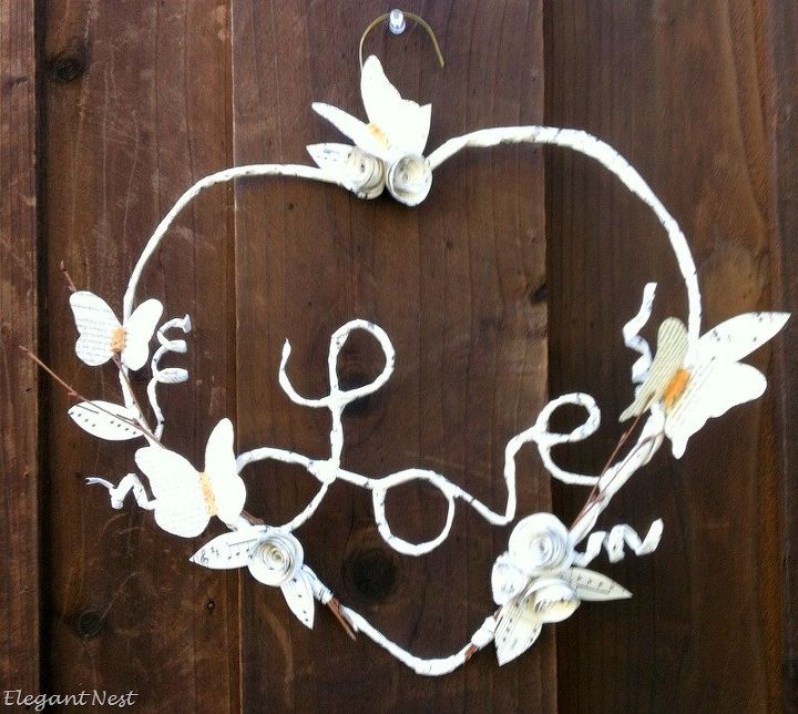 15 insanely smart hanger hacks you ll wish you d seen sooner, Or make a thin paper heart hanger
