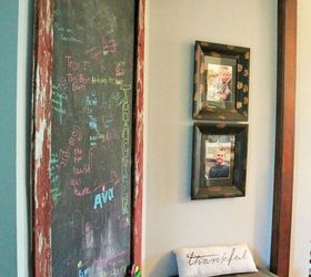 how to make a ginormously huge chalkboard for your home, chalkboard paint, crafts, diy, how to