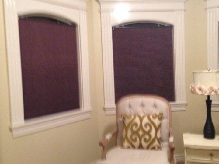 q placement of roman shades, window treatments, windows
