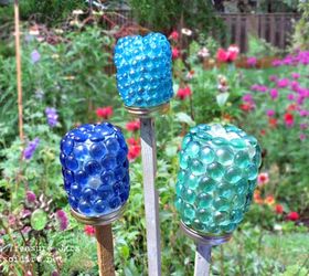 16 stunning ideas for your dollar store gems, Craft treasure jars for your spring garden