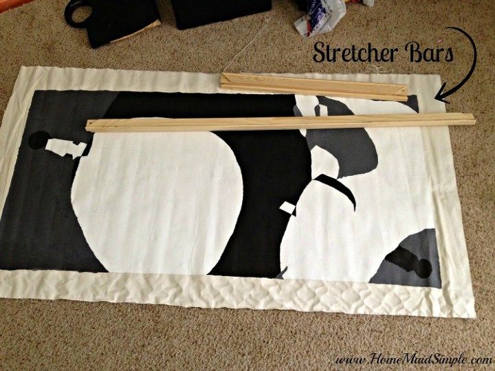 stretching your own canvas wall art wallcandy, crafts, wall decor