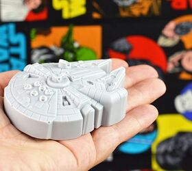 star wars millennium falcon soap, crafts, how to