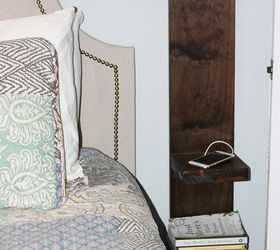 what to do when you can t find the right nightstand, bedroom ideas, painted furniture, shelving ideas, woodworking projects