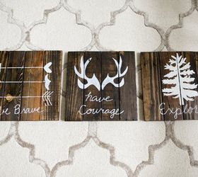 diy rustic wall art for nursery, bedroom ideas, pallet, rustic furniture, wall decor, woodworking projects