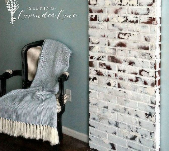 s these 13 viral ideas will make your home look expensive on a budget, home decor, Add brick paneling to a blank wall