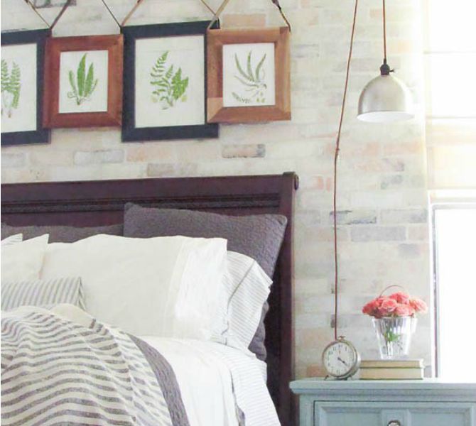 s these 13 viral ideas will make your home look expensive on a budget, home decor, Or paint a beautiful brick backdrop
