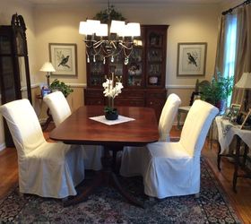 q dining room update, dining room ideas, home decor, home decor dilemma, painted furniture, painting wood furniture, reupholstoring, reupholster