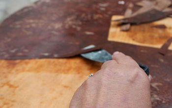 Cómo quitar la chapa de madera dañada de forma fácil
