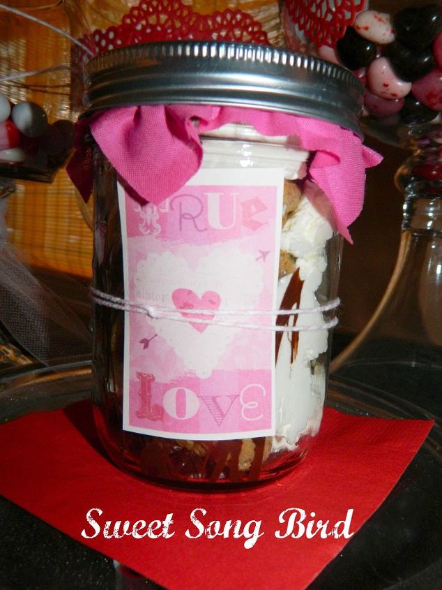 ode to mason jars, crafts, mason jars, My Organic Raspberry Chocolate Tiramisu ValentinesDay version