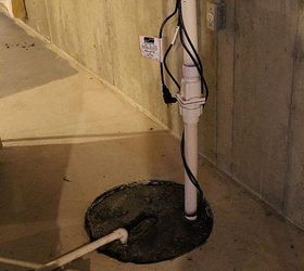 how to replace a sump pump, home maintenance repairs, plumbing