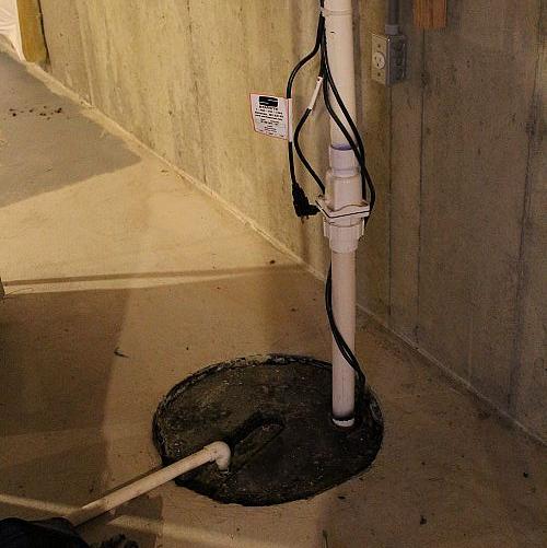 how to replace a sump pump, home maintenance repairs, plumbing