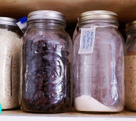 january organization, organizing, I love canning jars for canning and storage
