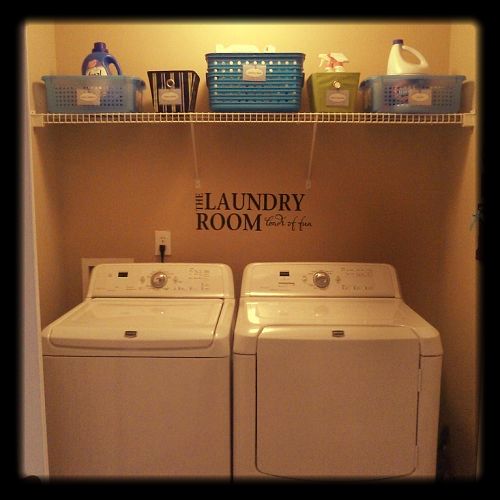 small laundry room makeover, home decor, laundry rooms