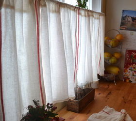 how to create cafe curtains for under 5 dollars, diy, home decor, window treatments