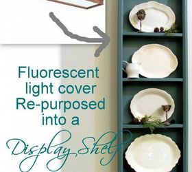 Repurpose a Fluorescent light into a Display Shelf