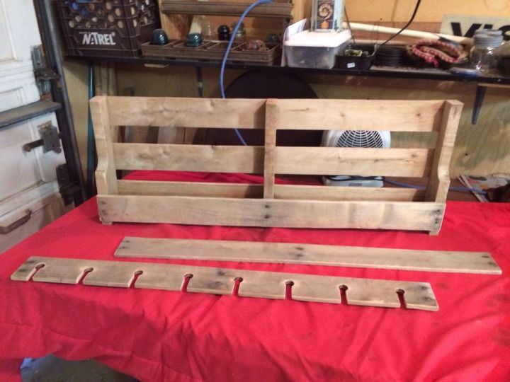 how to make a pallet wine rack, diy, pallet, wall decor, woodworking projects