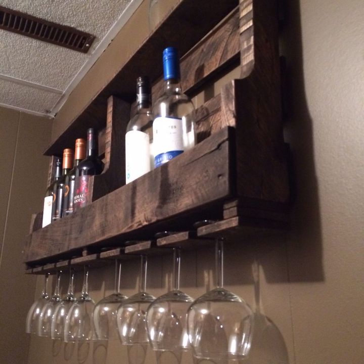 How To Make A Pallet Wine Rack Hometalk