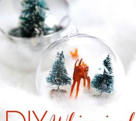 diy whimsical woodland ornaments, christmas decorations, crafts, repurposing upcycling, seasonal holiday decor
