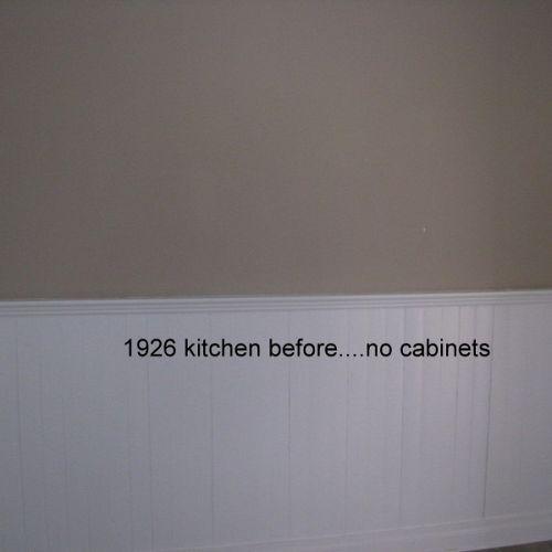 reclaimed kitchen cabinet project, home decor, kitchen cabinets, kitchen design, Purchased my 1926 farmhouse a year ago no kitchen cabinets