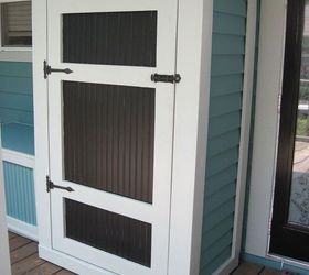 small outdoor storage, Cabinet shed for attractive porch storage