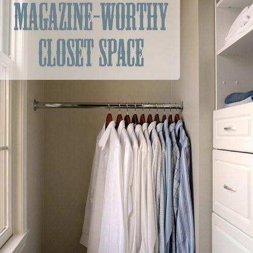 5 ways to create a magazine worthy closet, closet