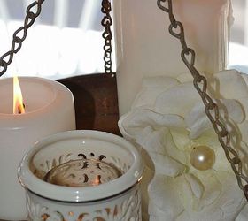 a candlescape in my rusty vintage country scale, home decor