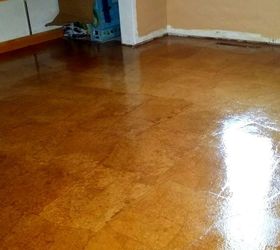 q installing paper bag floor over vinyl, flooring, home improvement, how to, And my front entry