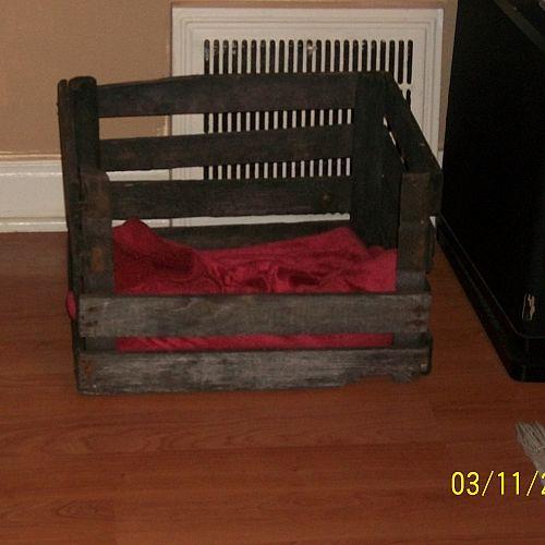 ideas for crates, repurposing upcycling, dog bed