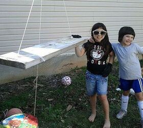 leprechaun trap 2013, crafts, gardening, My middle and youngest daughter with the leprechaun trap