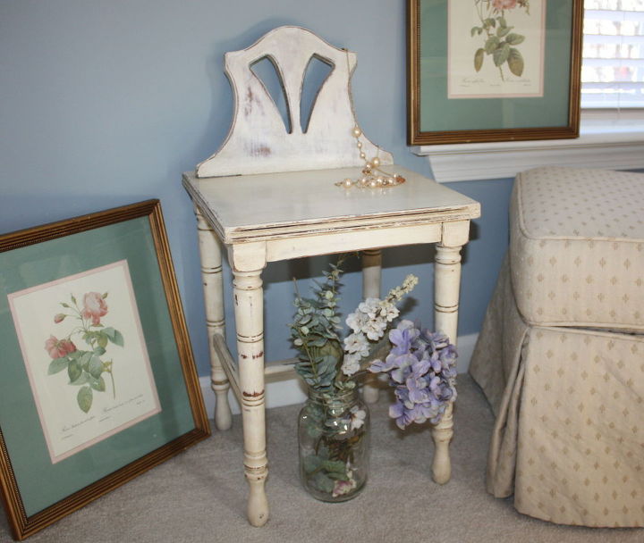 shabby chic vintage table, chalk paint, painted furniture, shabby chic