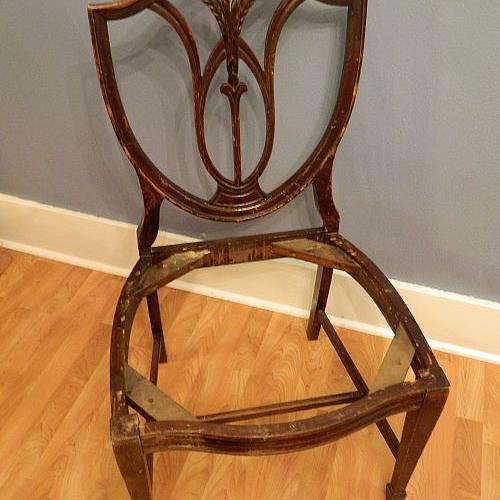 what should i do with this pretty but beat up chair, chalk paint, painted furniture