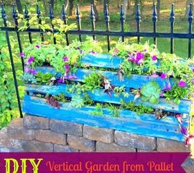 Cómo hacer un jardín vertical a partir de un palé