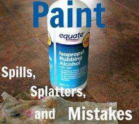 how to remove paint spills splatters and mistakes without scraping, painting, If you ve got paint spills Splatters or Mistakes this is all you need