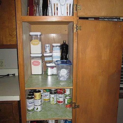 spring cleaning challenge pantry, cleaning tips, The finished result