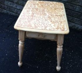 painted table donated for a fundraiser, chalk paint, painted furniture