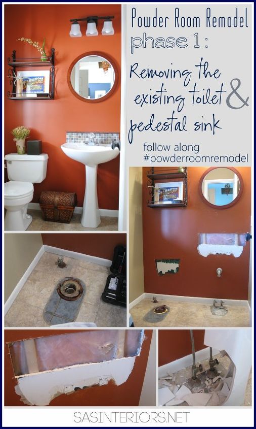 no need to hire a plumber remove a toilet amp sink on your own, bathroom ideas, diy, how to, plumbing