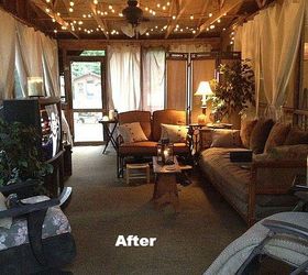 From Simple Screened Porch to Entertaining Oasis *Cheap
