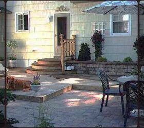 landscape undertaking in nj, landscape, outdoor living, Plantings in the retaining wall