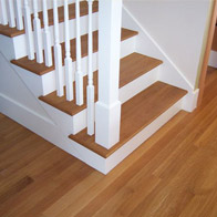 squeaky staircase, flooring, home maintenance repairs, stairs, These are not my stairs but are very similiar in both material and look